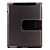  superficie mate caja de la piel trasera dura protectora con soporte para el ipad 2/3/4