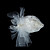  Gorgeous Tulle/ Feather With Rhinestone Wedding Bridal Flowers/ Headpiece