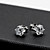  Cubic Zirconia Sterling Silver Earrings