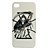  Skeleton Design Plastic Hard Cover Case for iPhone 4 (Assoted Color)