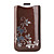  Protective Leather Case for iPhone 4, 4S (Flower)