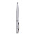  Mini LED 2-in-1 torcia portachiavi + moschettone in alluminio penna laser