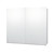  Bathroom Mirror Cabinet with Sliding Doors