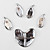 3D Car Stickers (Bear Claws)