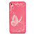  Protective Hard Back Case for iPhone 4 (Pink Butterfly)