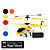  3.5 kanaal i-helikopter met gyro bestuurd door iPhone, iTouch en iPhone (verschillende kleuren)