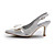  topp kvalitet sateng øvre høy hæl slingback bryllup brude shoes.more tilgjengelige farger