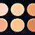  10 colores en polvo profesional paleta de cobertura pro (yy091-1027)