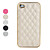  Leren iPhone 4/4S Hoesje In Ruitpatroon