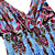  chiffon maxi jurk met v-neck/straps (meer kleuren)