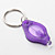  regenboog kleur wit licht 22000 mcd led zaklamp sleutelhanger (klein, 7 kleuren inbegrepen)