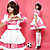  Cute Girl Polyester Maid Suit (4 Pieces)
