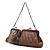  geprüft und Schlangenhaut drucken Schnappverschluss Crossbody Tasche (33cm * 15cm * 10cm)