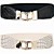  Snake Print Hook Buckle Wide Belt (More Colors)