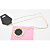  Black Sunflower Pendant Necklace