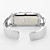  des femmes en alliage montre analogique à quartz bracelet (en argent)