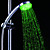  Contemporary A Grade ABS Round Color Changing LED Hanldheld Shower head