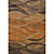  Acrylic Tufted Area Rugs with Waved Stripe Pattern