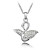  45 cm de Swan Princess collar de cristal austriaco