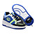  Mitte Rad einzige Rolle Schuhe (schwarz, grün, blau)