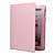  cas litchi de grain de protection en cuir PU avec support pour iPad 2/3/4 (fonction de veille automatique, couleurs assorties)