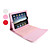  Etui en Cuir Avec Clavier Sans Fil, Bluetooth pour iPad - Couleurs Assorties