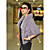  3/4 Sleeve Rabbit Fur Casual Jacket With Buttons