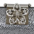  cetim com cristal / strass saco de noite / embreagem