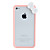  Silikon beskytter med rosett for iPhone 4 og 4S