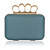  Faux Leather With Gold Hardware Evening Bag/Clutch (More Colors)