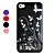  Protective Plastic Case for iPhone 4 and 4S (Flowers, Assorted Colors)