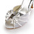  Satin Stiletto Peep Toe Wedding Shoes With Bow (More Colors)