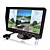  9 pouces voiture quad numérique lcd (quatre entrées de caméra)