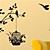  Tree and Bird Cage Wall Stickers (1985-P59)