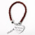  oxhide Armband mit persönlichem Charme Herz