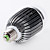  Ampoule LED Ronde Blanc Chaud (85-265V), E27 12W 1200LM 3000-3500K