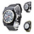  Unisex-Stoff des Analog-Quarz-Armbanduhr (farbig sortiert)