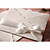  Personalized Flora Style Tri-folded Wedding Invitation With White Bow (Set of 50)