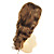  Full Lace with Stretch on Crown Long Wavy Indian Remy Hair Wig