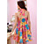  mousseline A-ligne de robe bain de soleil carré court