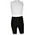  kooplus-mens ciclos cortos trajes con pantalones cortos babero (esqueleto)