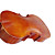  satinato violoncello in legno massello con supporto (stile italiano)