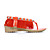  Leatherette With Rivet/ Tassel Sandals (More Colors)