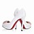  Satin Stiletto Heel Peep Toe/ Pumps With Rhinestone Wedding Shoes