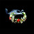  Flower Design Wedding Flower Girl Wreath