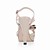  in pelle stiletto tacco sandali / piattaforma con parti arco / scarpe da sera
