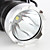  Lampe Frontale 1200 Lumens, 3 Modes, avec Cree T6 LED (1x18650, 3xAAA)