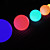  7.5V Outdoor LED Light in Ball Shape - Color Changing