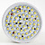  Lampadina LED a pannocchia luce bianca naturale E27 25W 420x3528 SMD 1800LM 6000-6500K (220V)