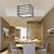  Artistic Pendant Light with 1 Light in Cubic Shaped Shade